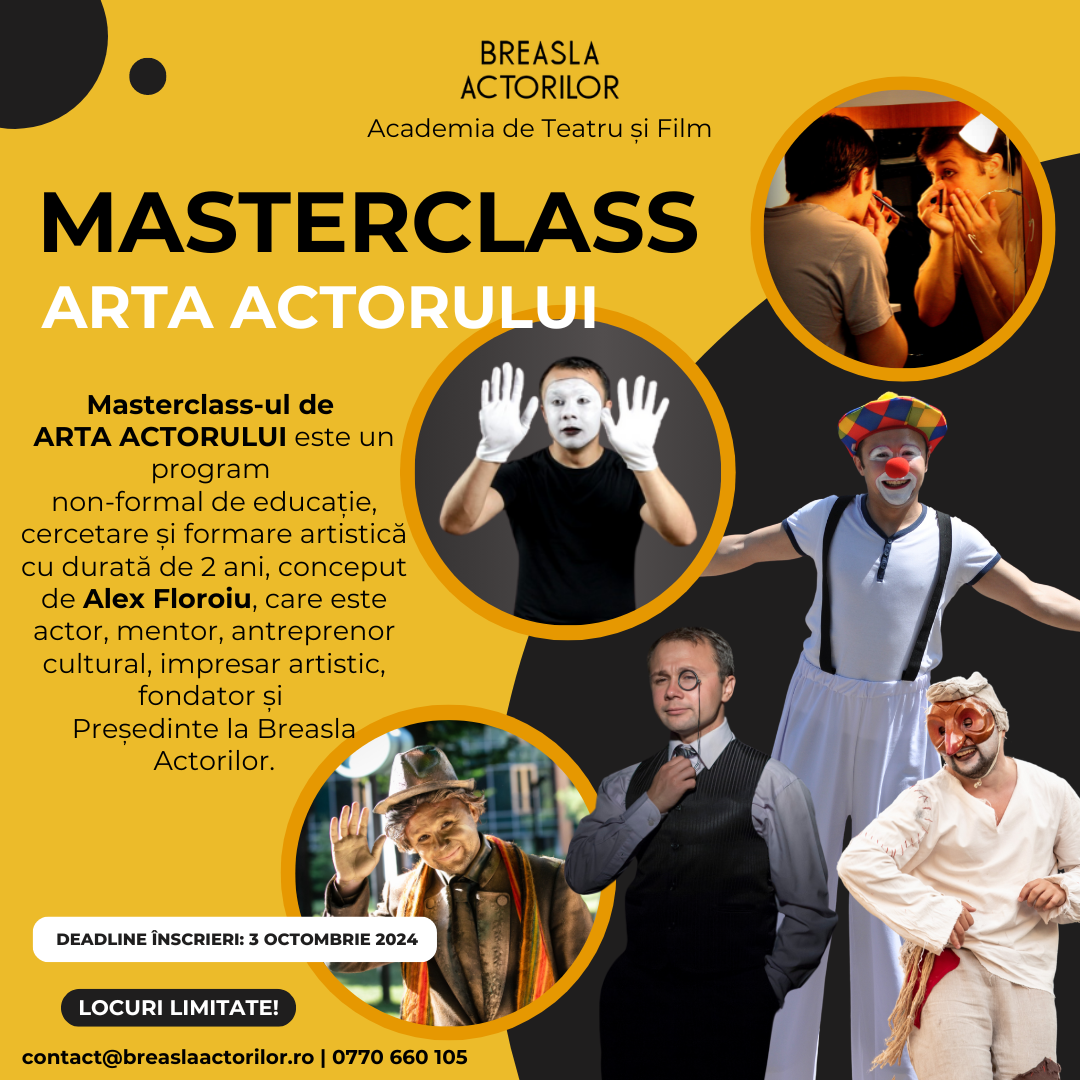 masterclass breasla actorilor